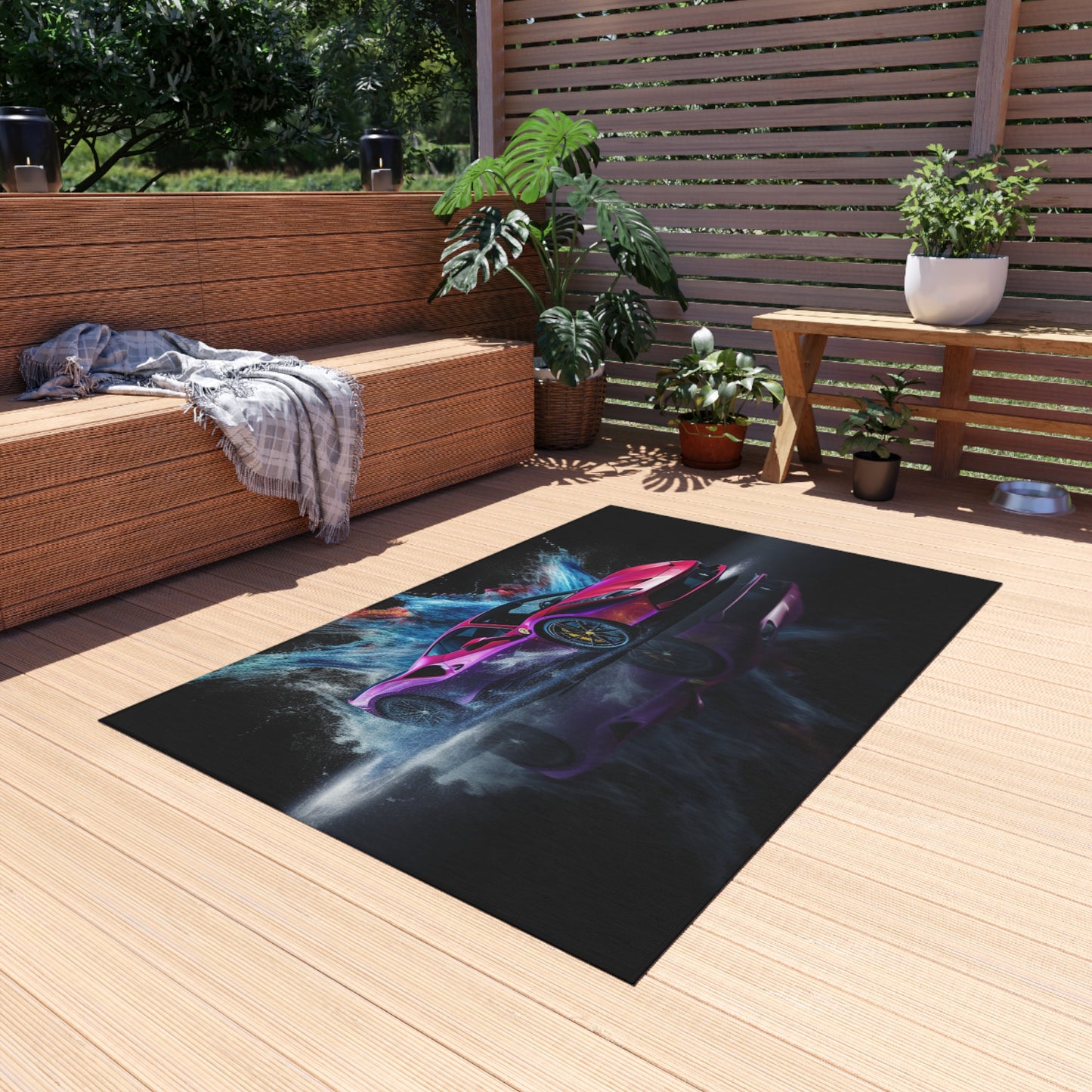 Outdoor Rug  Ferrari Water Splash 4