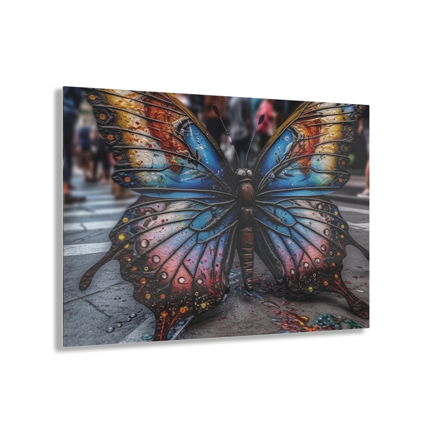 Acrylic Prints Liquid Street Butterfly 4