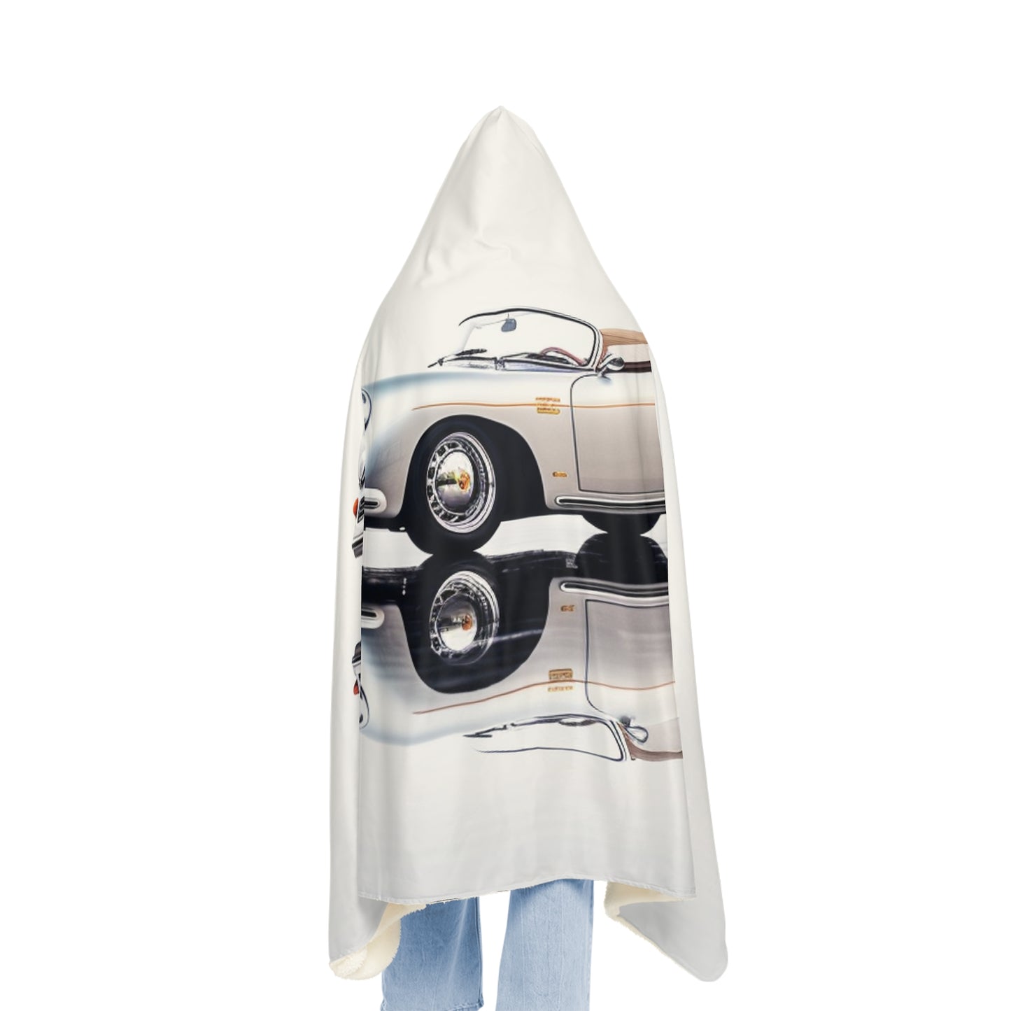 Snuggle Hooded Blanket 911 Speedster on water 2