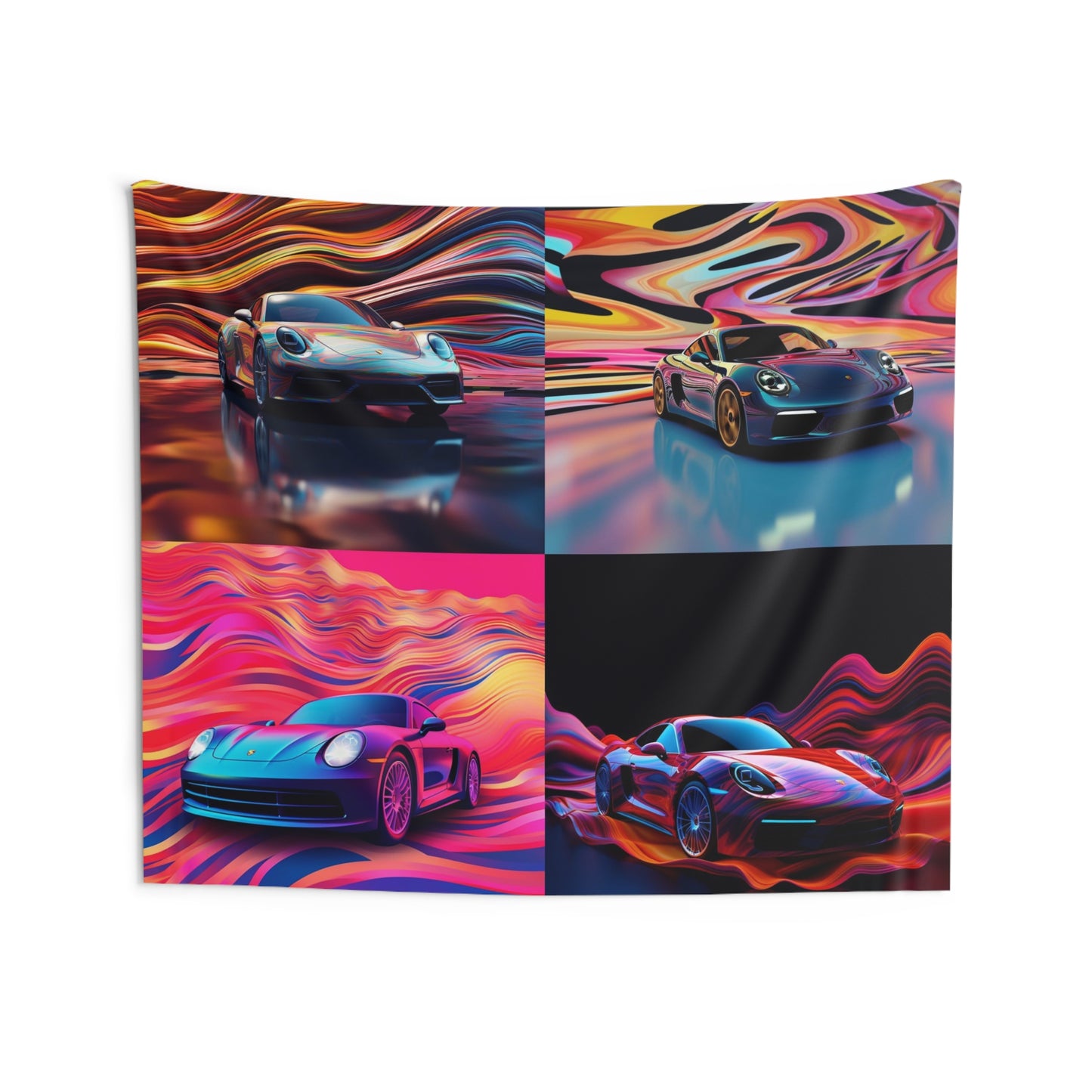 Indoor Wall Tapestries Porsche Water Fusion 5