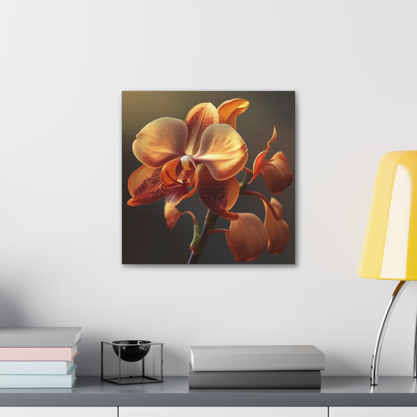 Canvas Gallery Wraps Orange Orchid 1