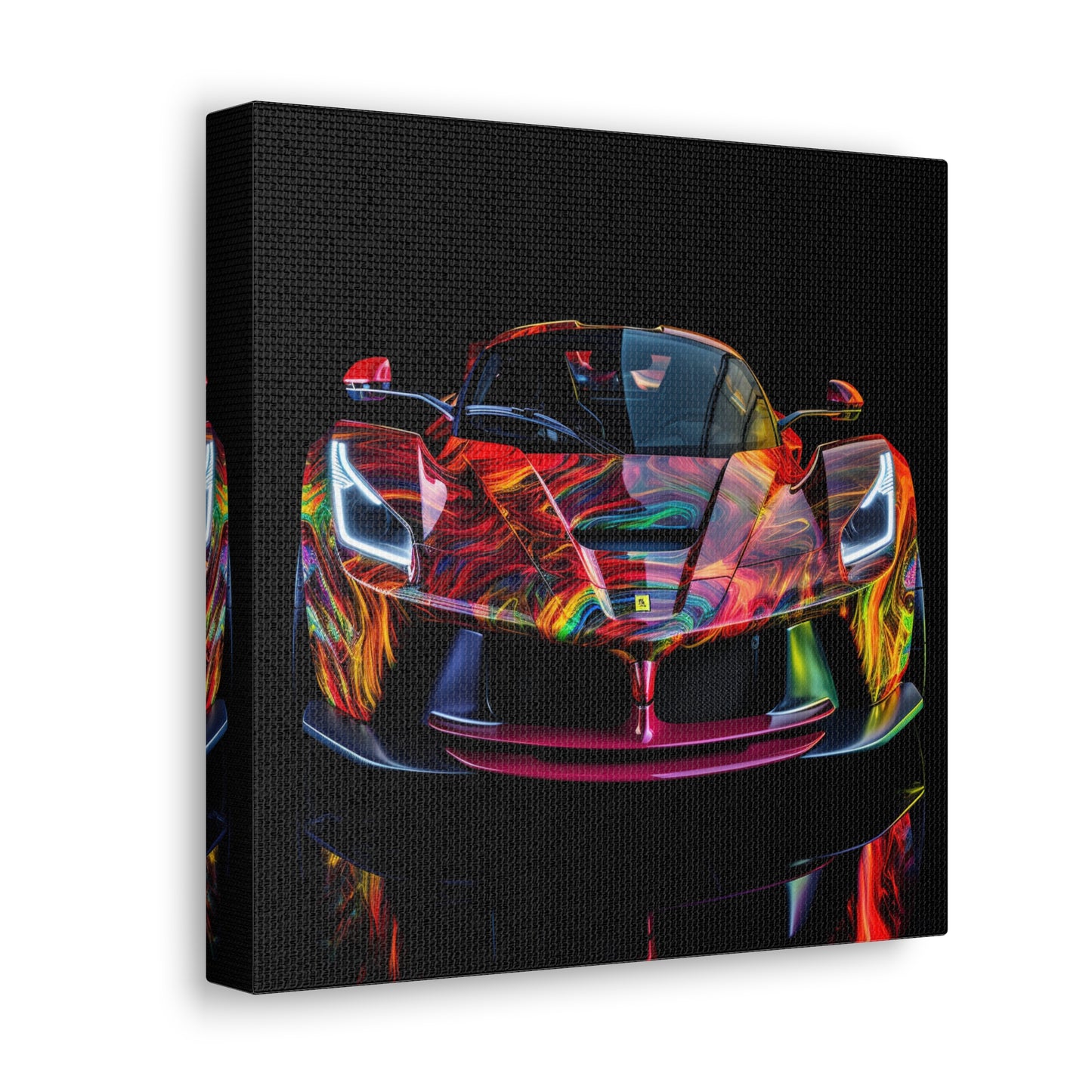 Canvas Gallery Wraps Ferrari Neon 3