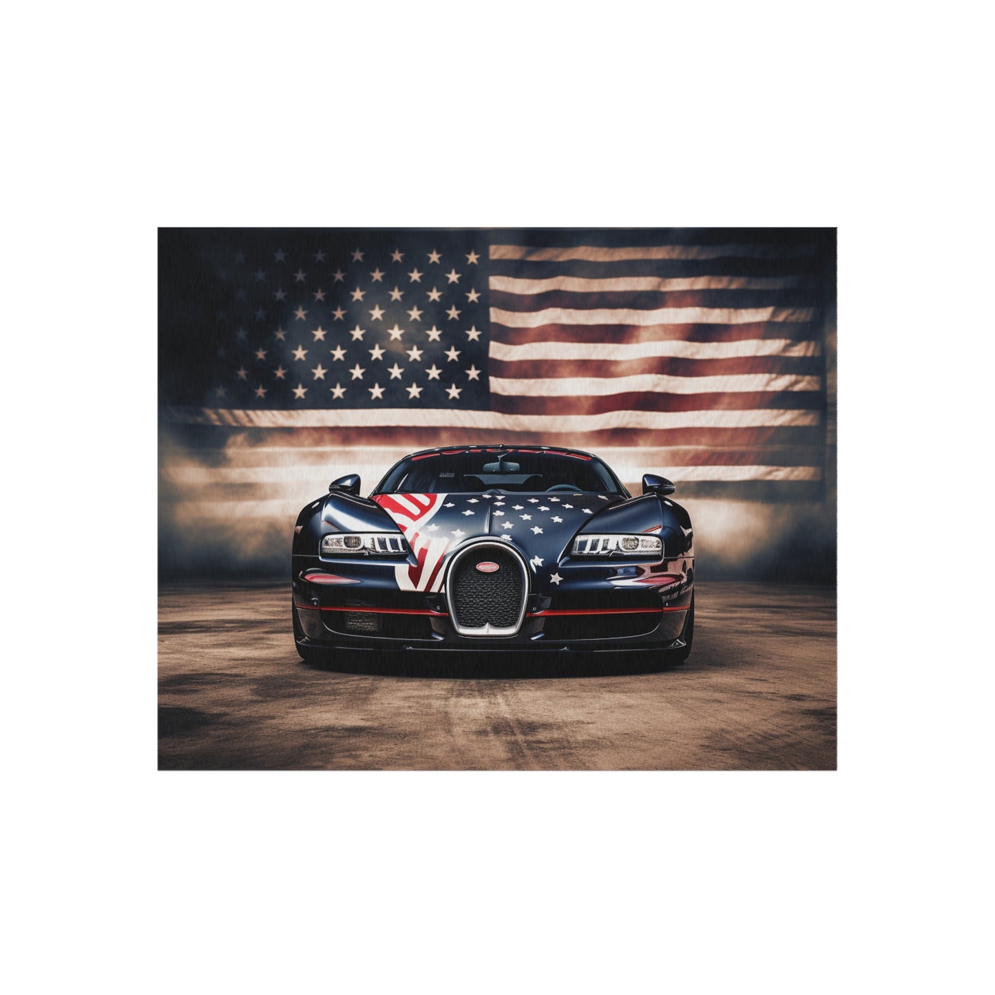 Outdoor Rug  Bugatti American Flag 2