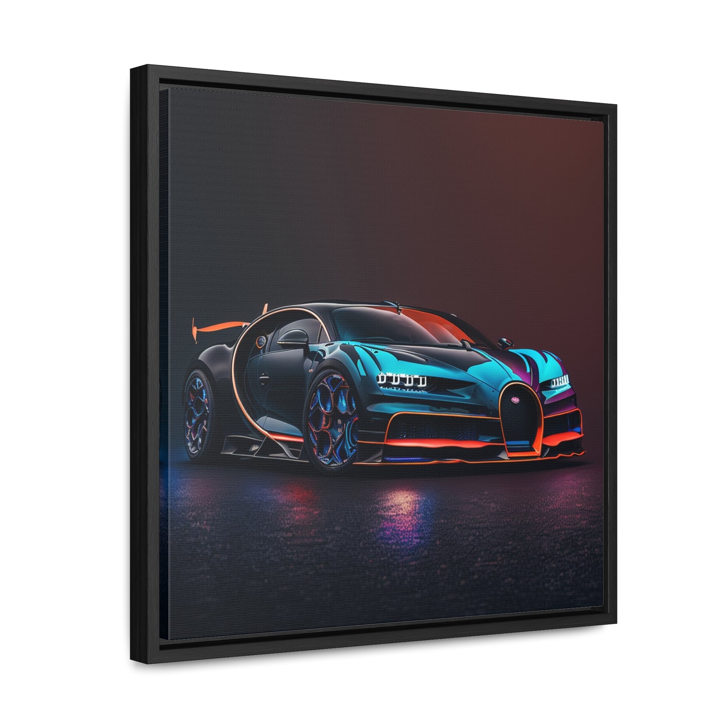 Gallery Canvas Wraps, Square Frame Bugatti Chiron Super 1