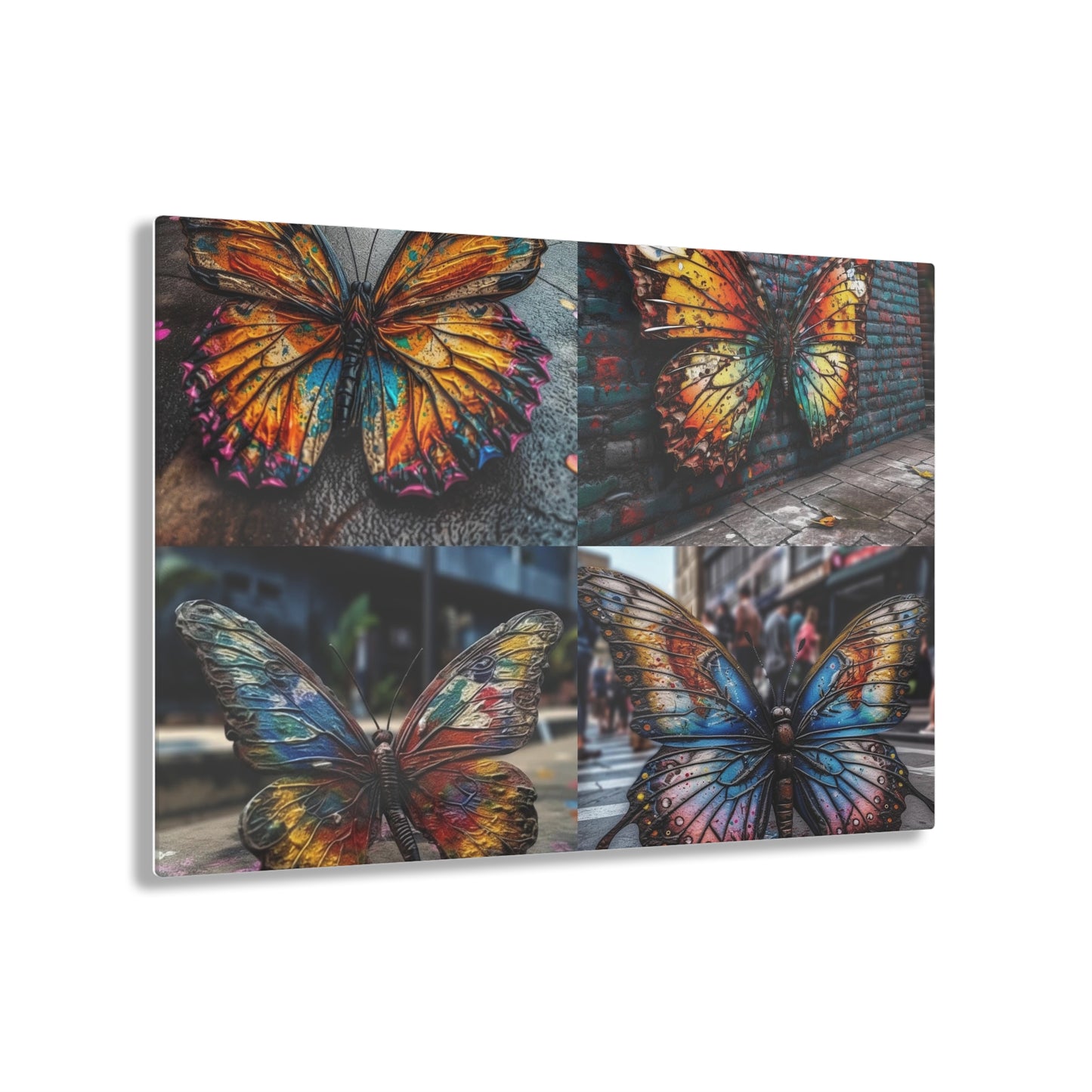 Acrylic Prints Liquid Street Butterfly 5