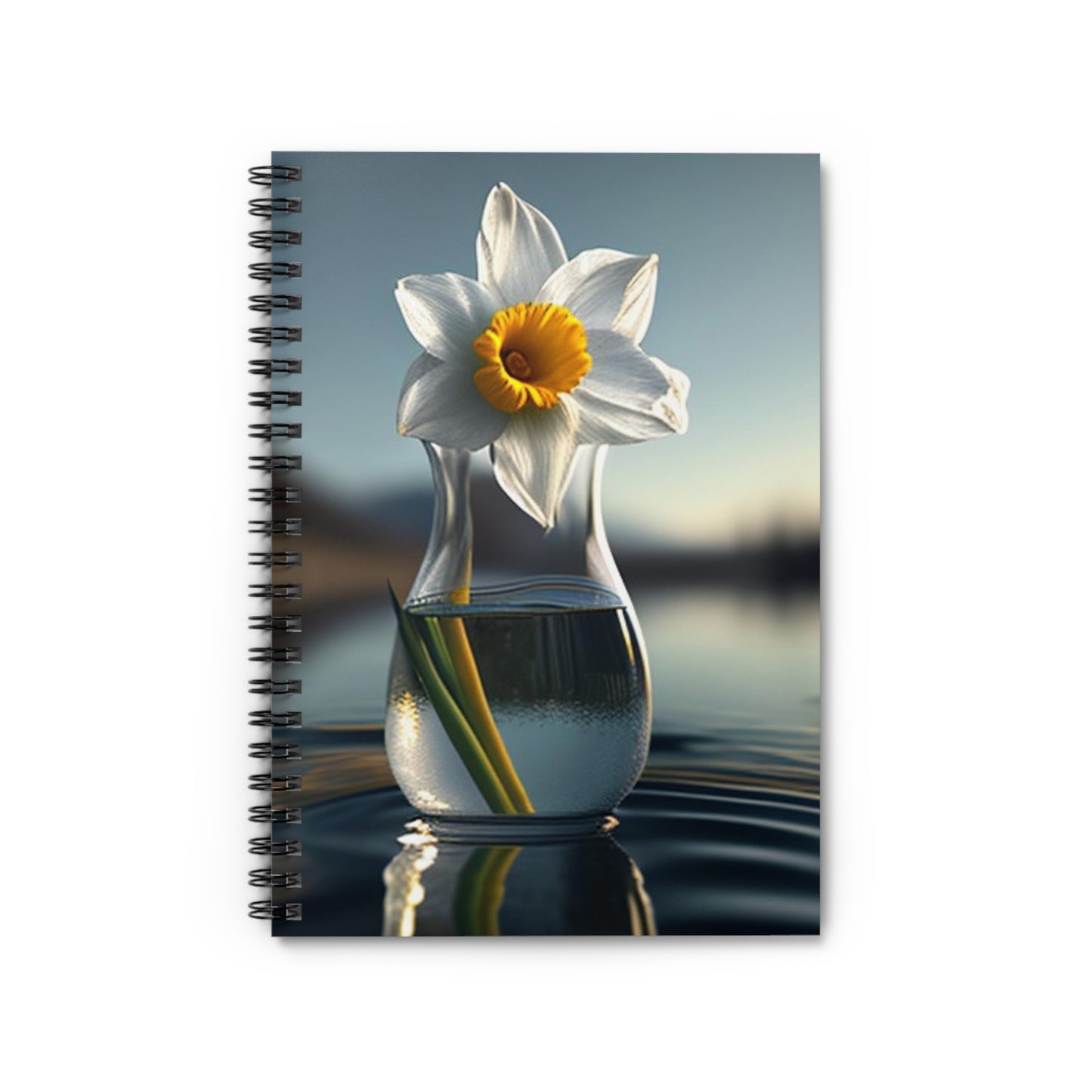 Spiral Notebook - Ruled Line Daffodil 3
