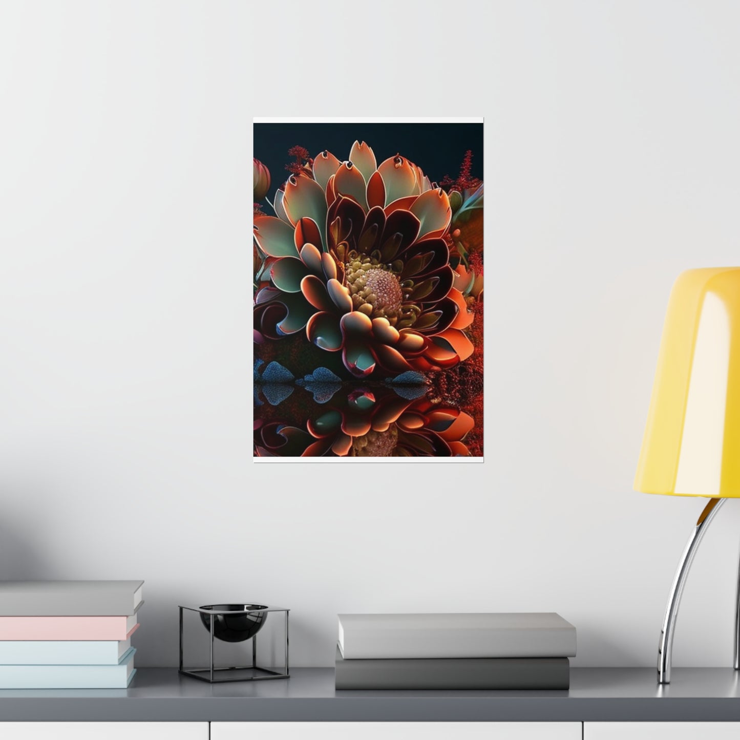 Premium Matte Vertical Posters Flower Arangment 4