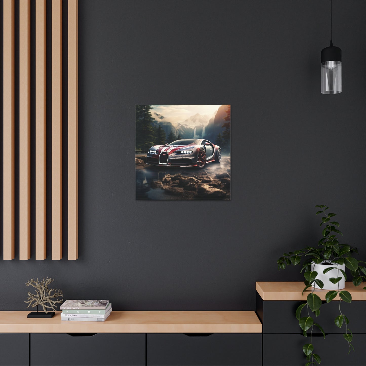 Canvas Gallery Wraps Bugatti Waterfall 4