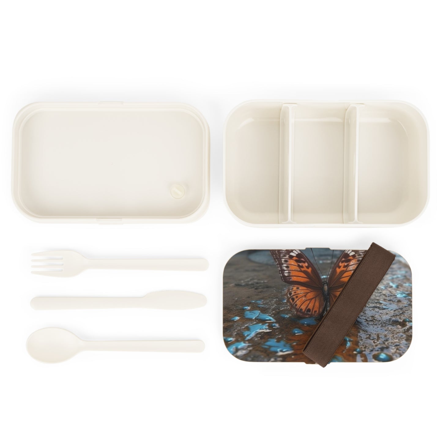 Bento Lunch Box Water Butterfly Street 2