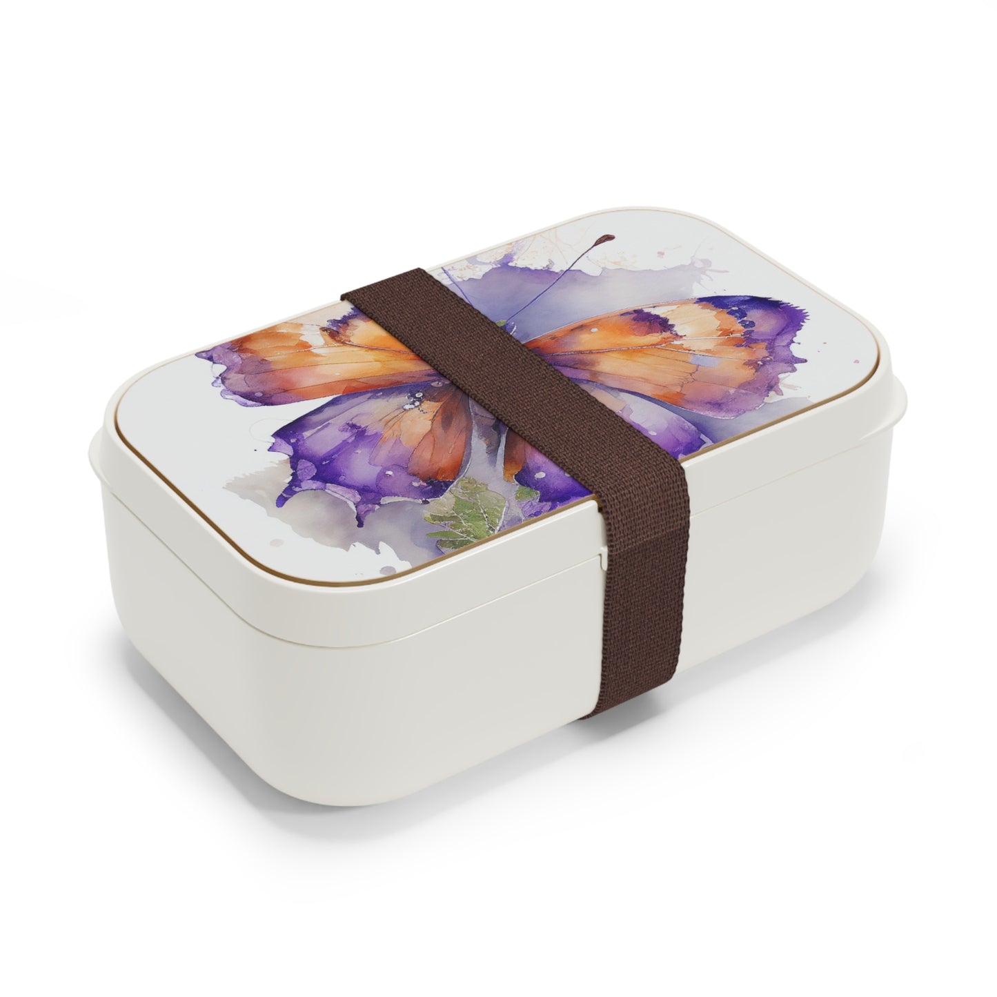 Bento Lunch Box MerlinRose Watercolor Butterfly 2