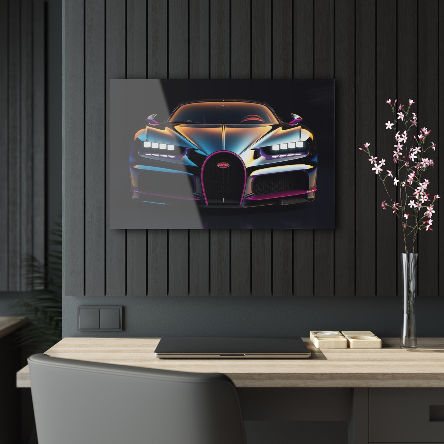 Acrylic Prints Hyper Bugatti Chiron 1