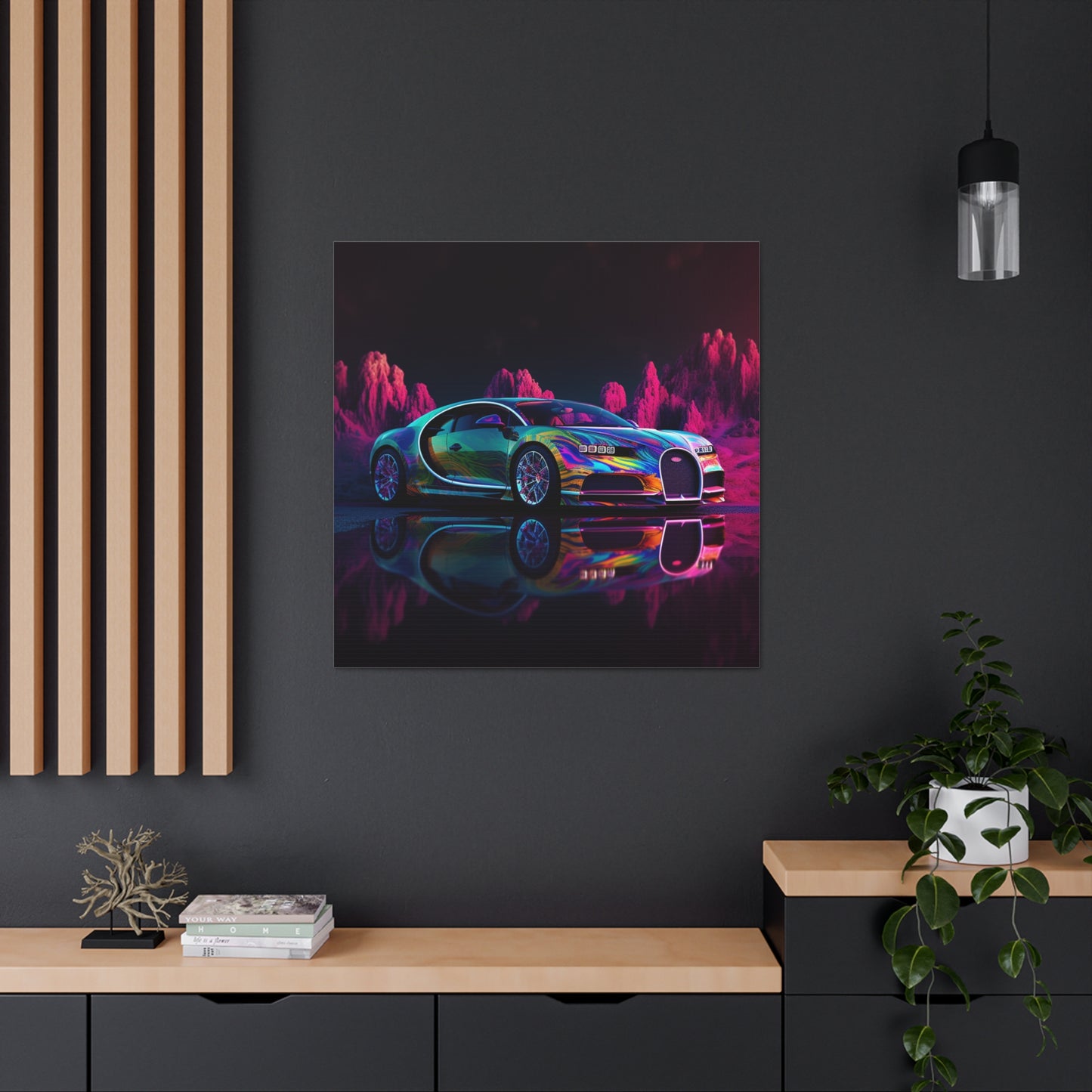 Canvas Gallery Wraps Florescent Bugatti Flair 2