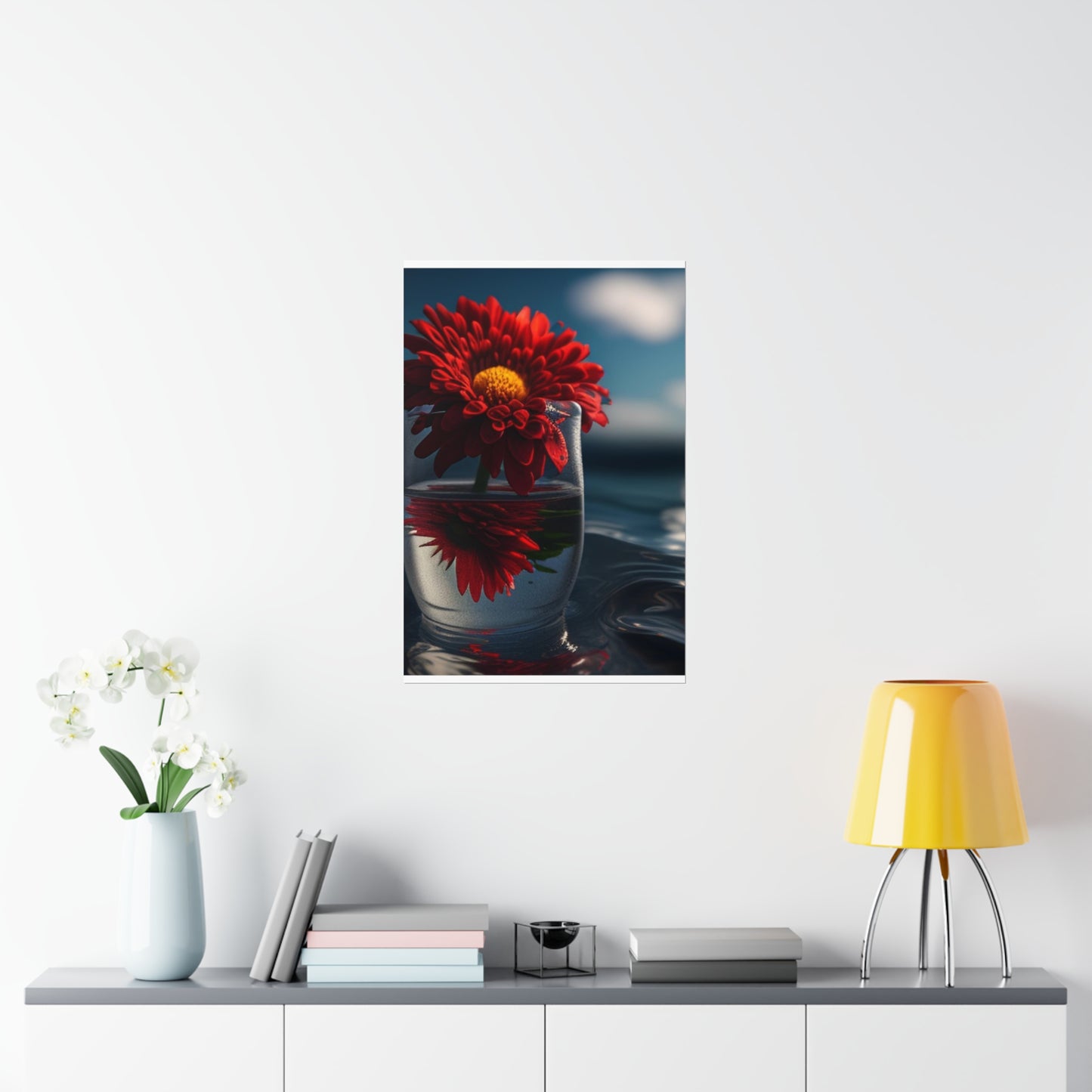 Premium Matte Vertical Posters Chrysanthemum 3