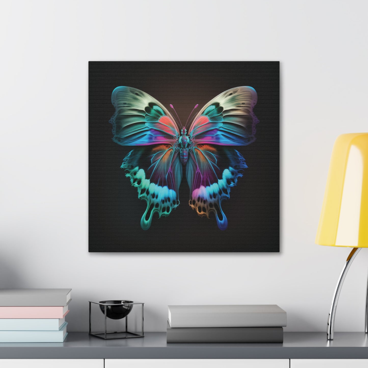 Canvas Gallery Wraps Raw Hyper Color Butterfly 2