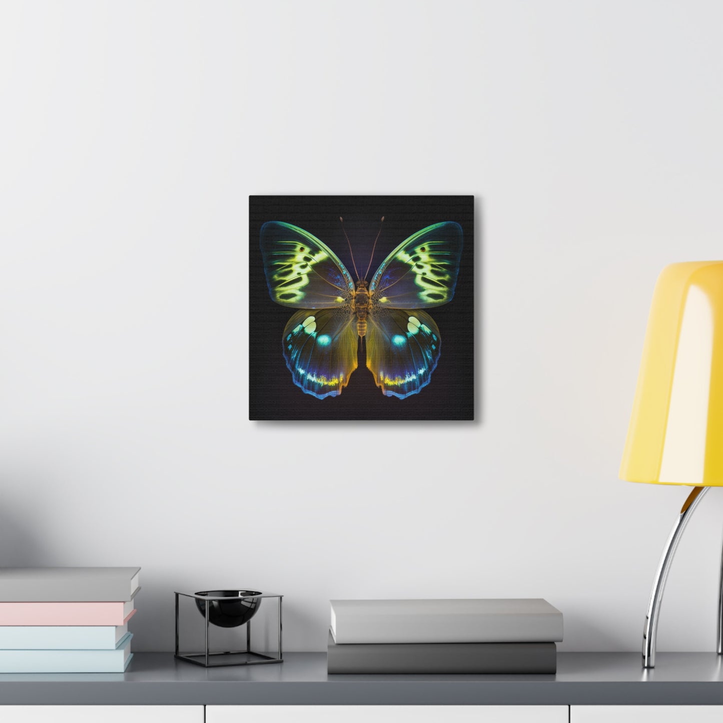 Canvas Gallery Wraps Neon Hue Butterfly 1