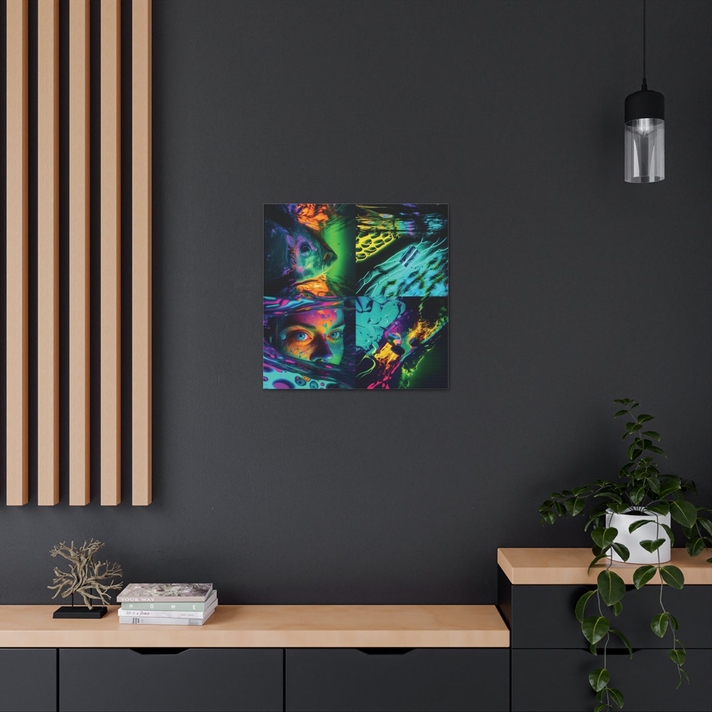 Canvas Gallery Wraps Florescent Glow 5