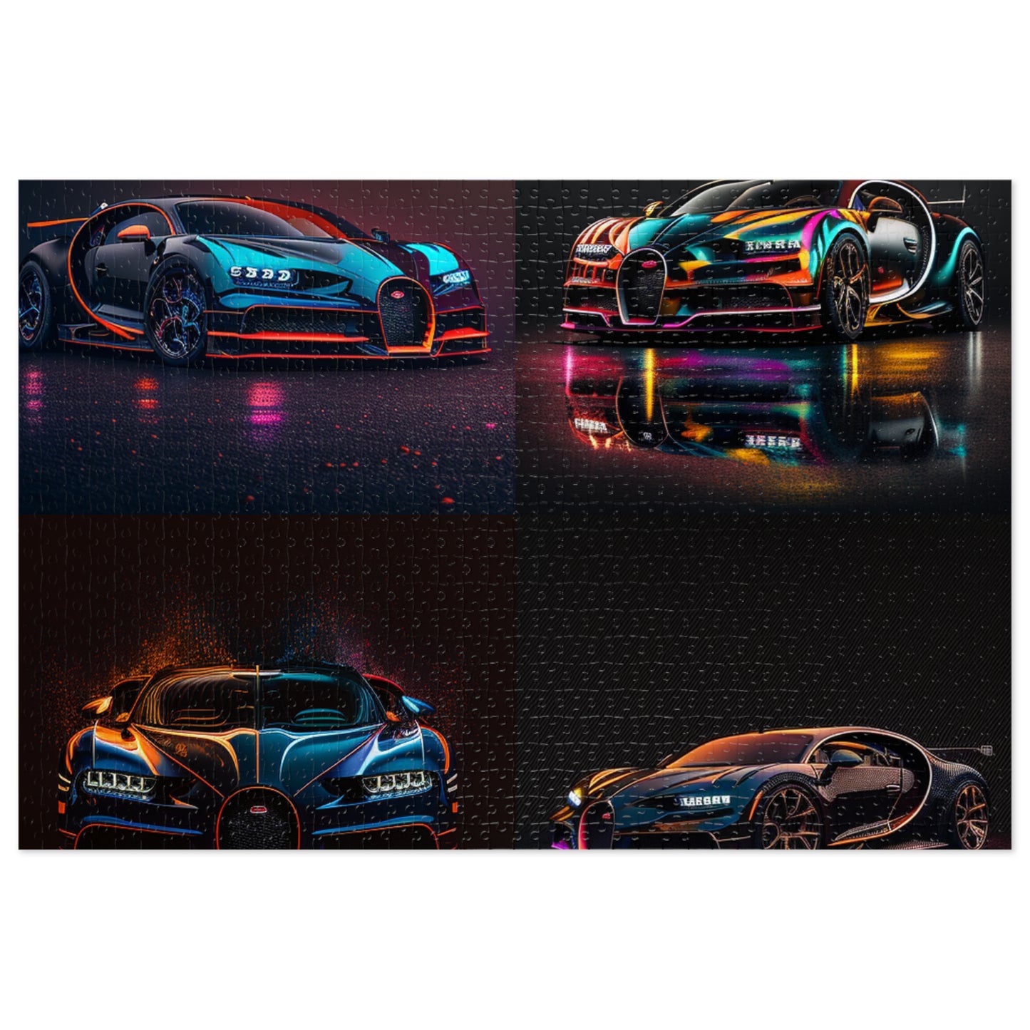 Jigsaw Puzzle (30, 110, 252, 500,1000-Piece) Bugatti Chiron Super 5