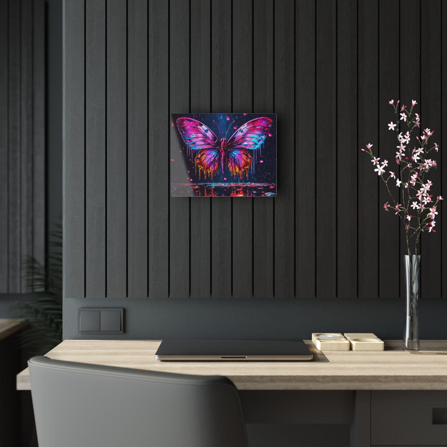 Acrylic Prints Pink Butterfly Flair 2