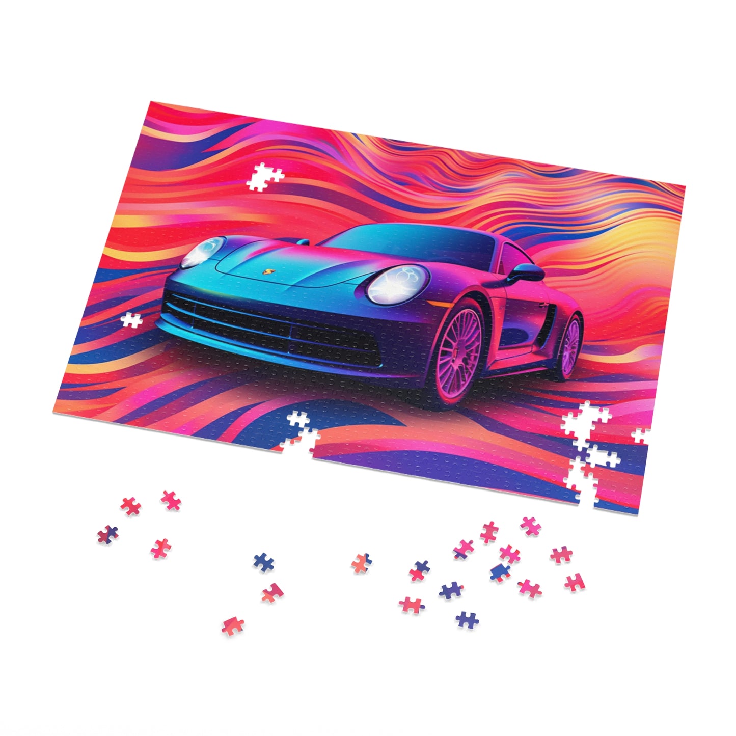 Jigsaw Puzzle (30, 110, 252, 500,1000-Piece) Porsche Water Fusion 3