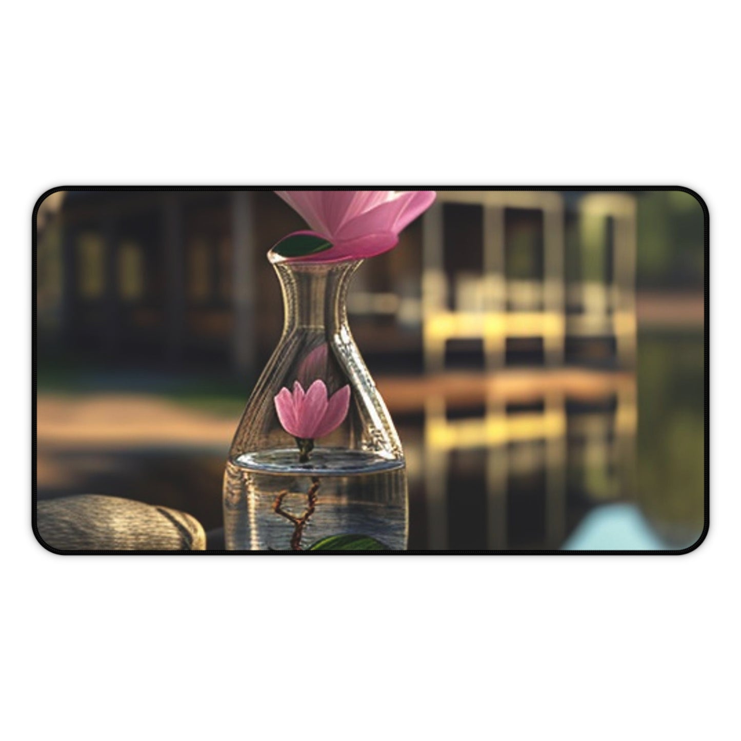 Desk Mat Magnolia in a Glass vase 4