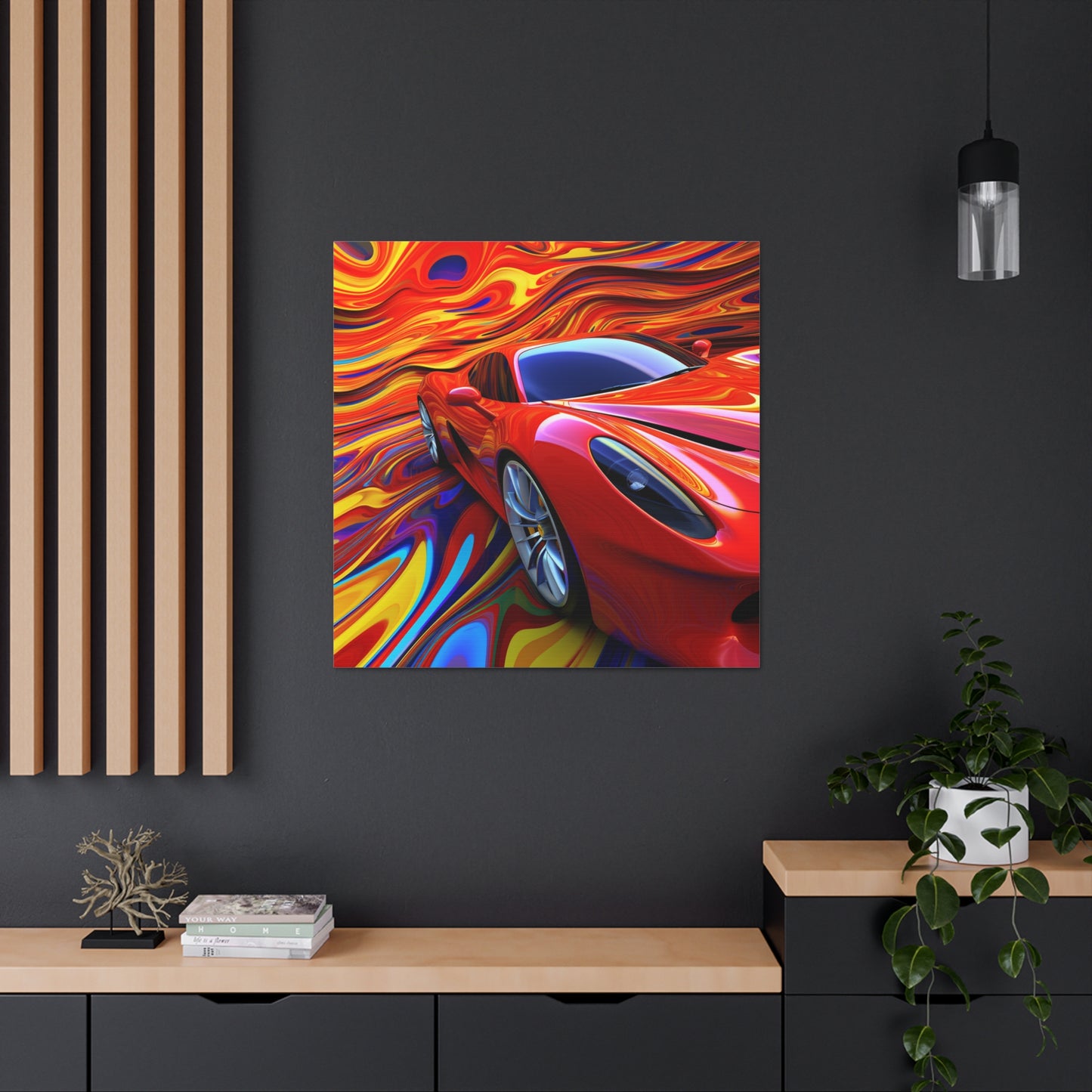 Canvas Gallery Wraps Ferrari Water Fusion 4