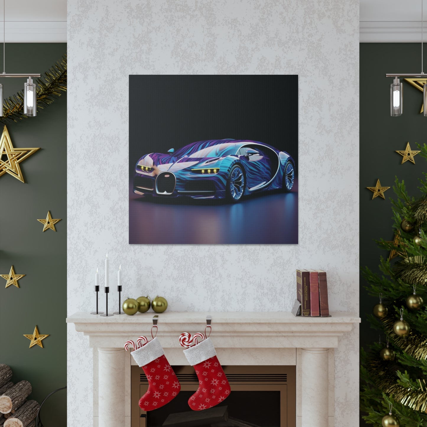Canvas Gallery Wraps Bugatti Abstract Flair 3