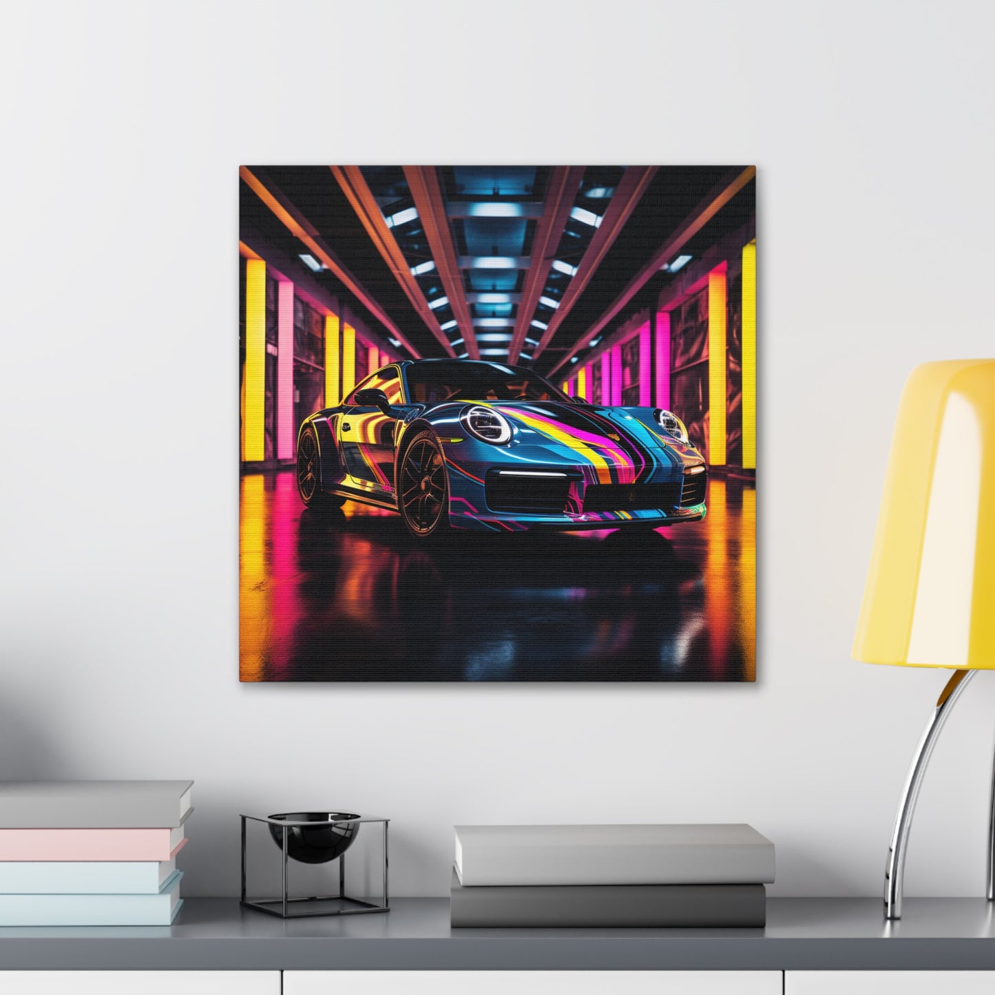 Canvas Gallery Wraps Macro Porsche 1