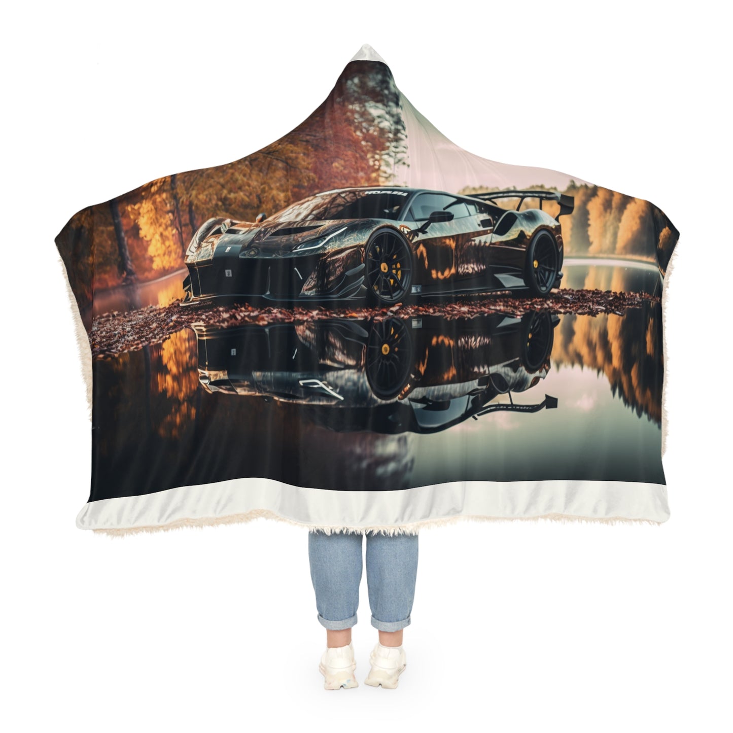 Snuggle Hooded Blanket Ferrari Lake 1