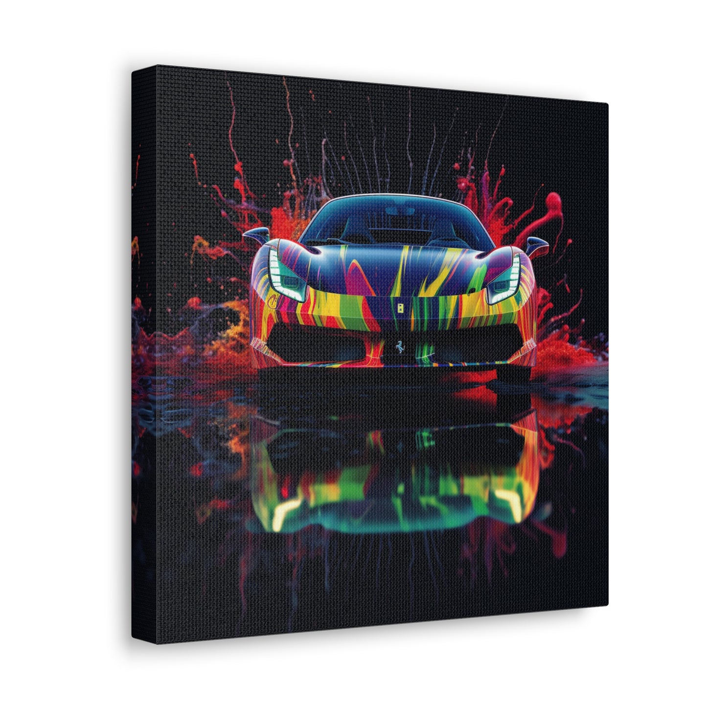 Canvas Gallery Wraps Ferrari Fusion Water 1