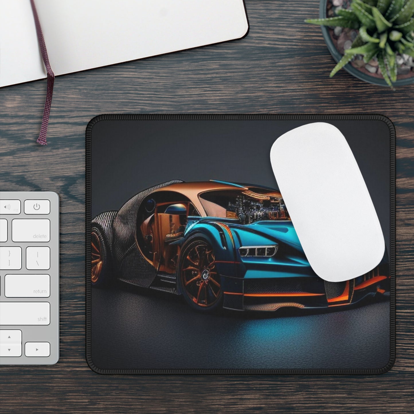 Gaming Mouse Pad  Bugatti Blue 4