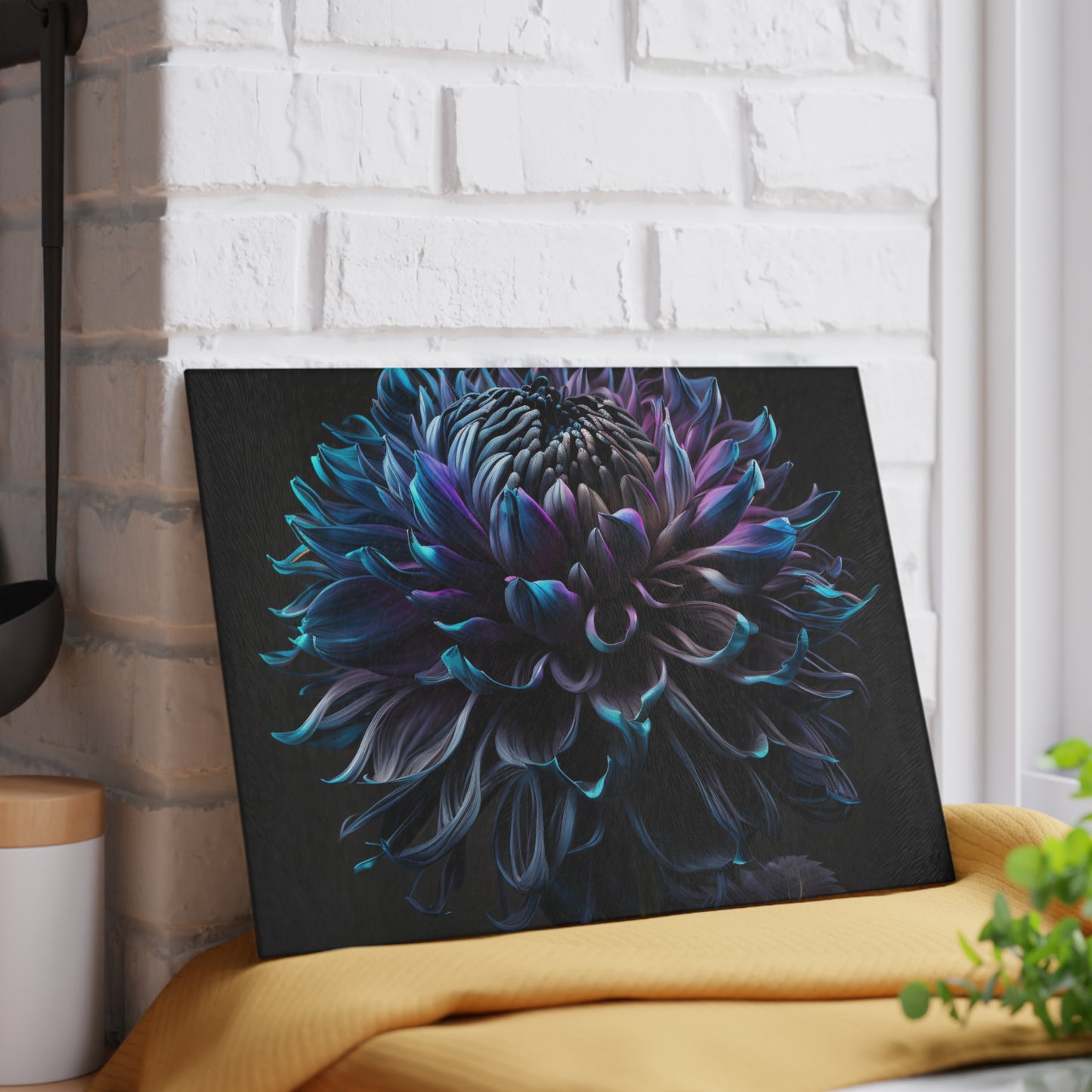 Glass Cutting Board Dahlia Purple 3