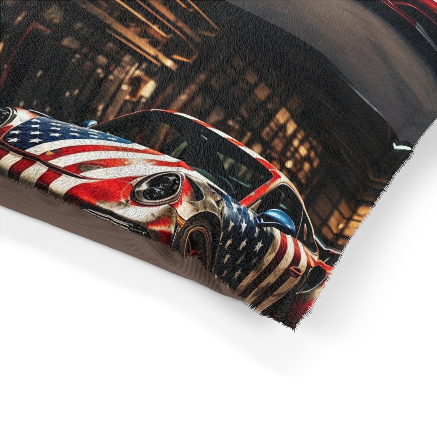 Pet Bed American Flag Porsche 5