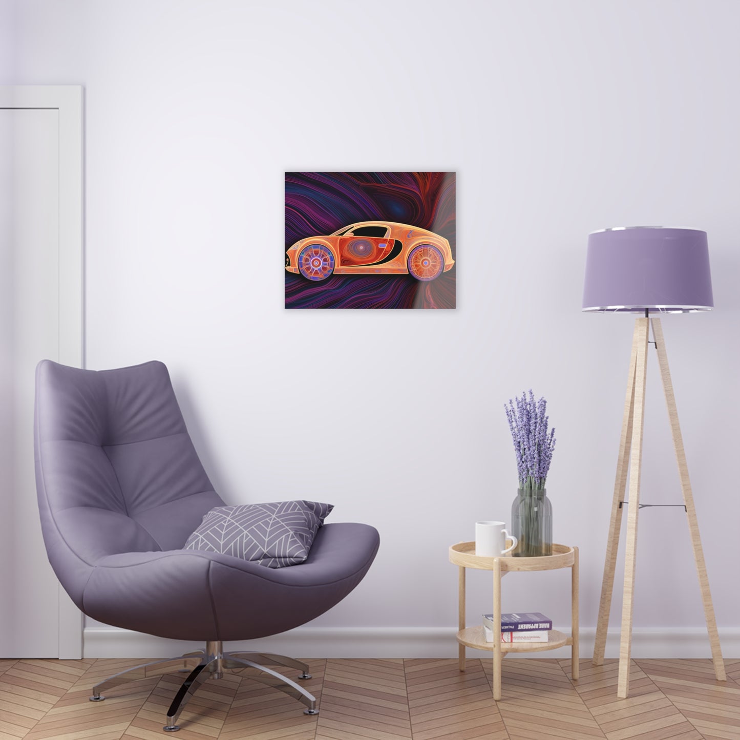 Acrylic Prints Bugatti Abstract Concept 2