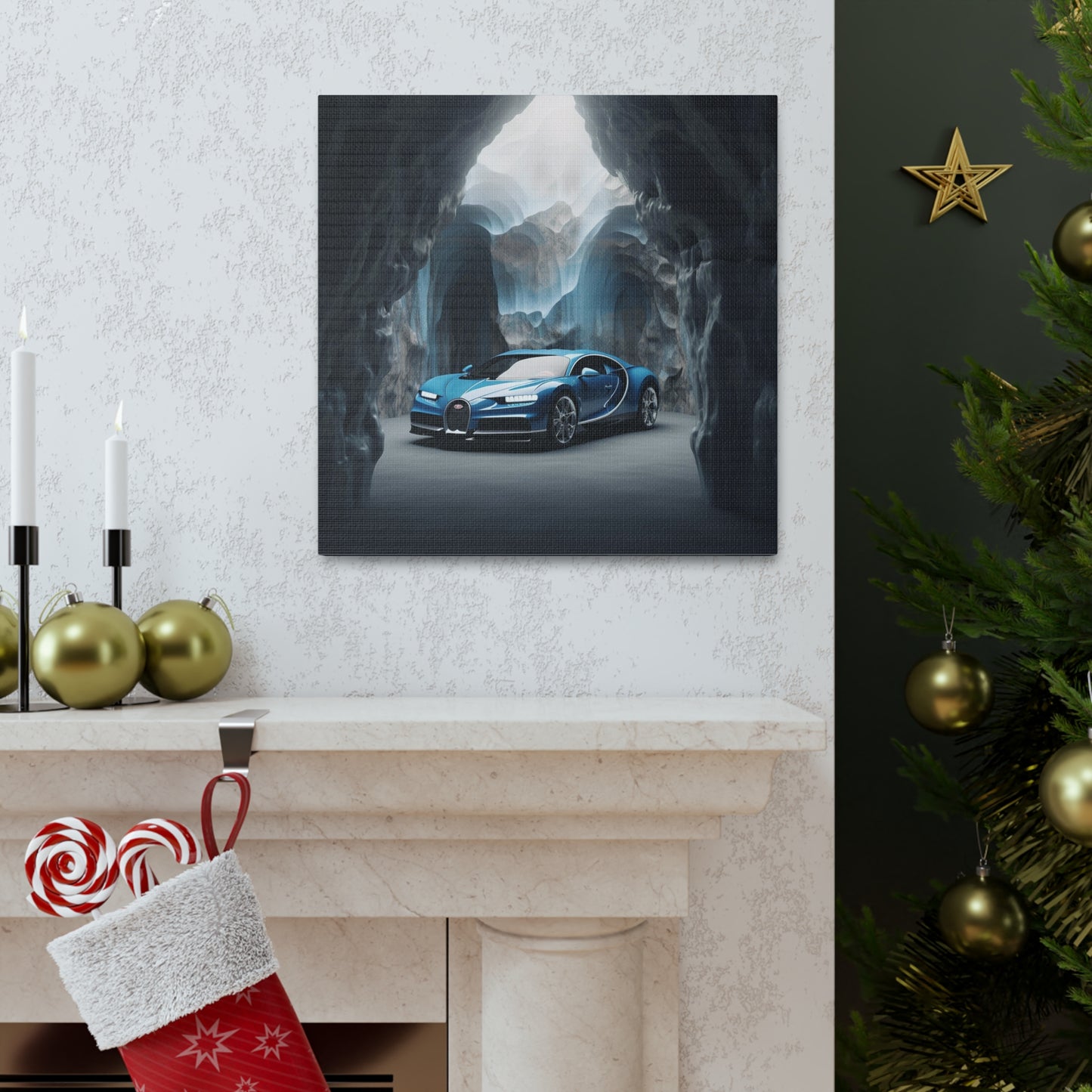 Canvas Gallery Wraps Bugatti Real Look 2