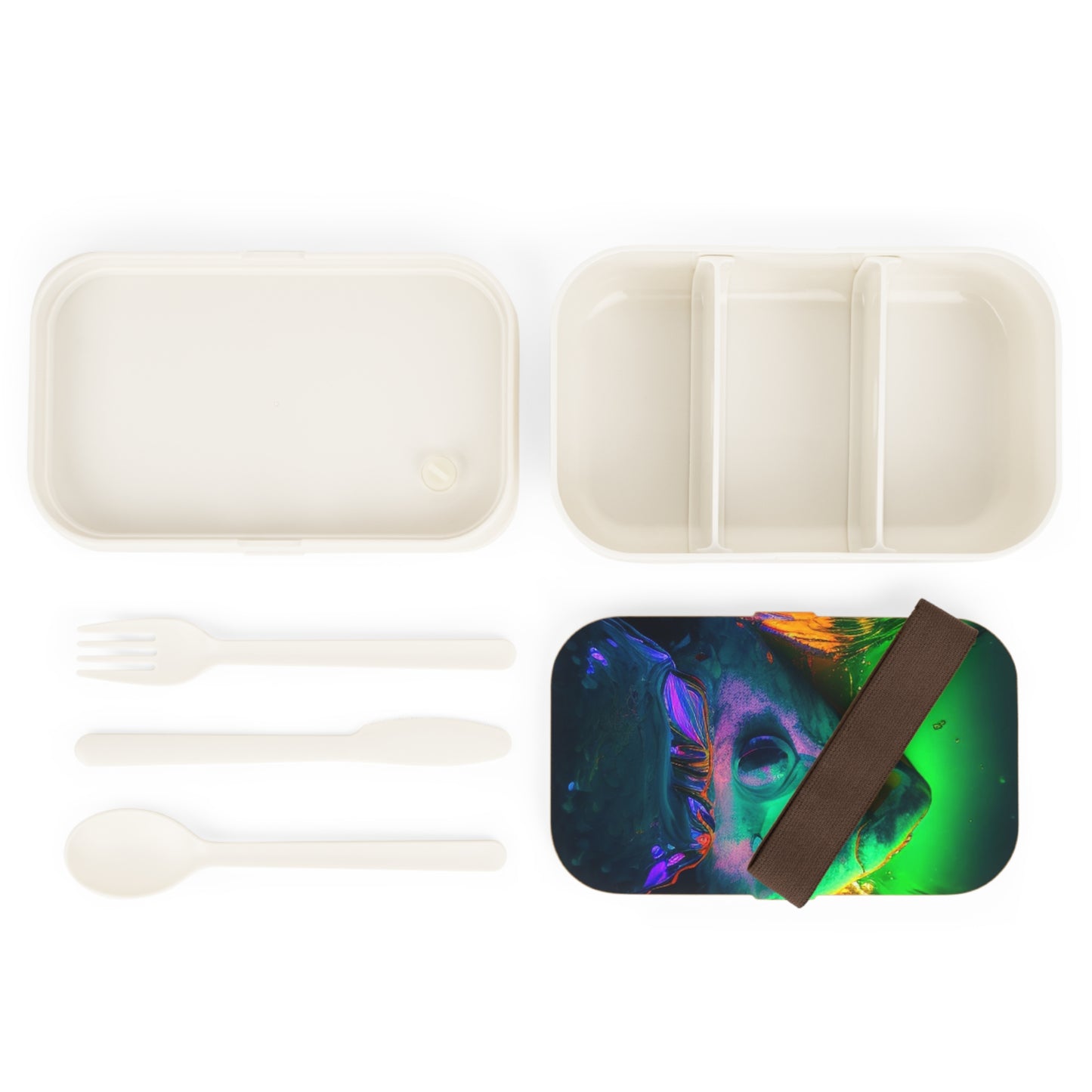 Bento Lunch Box Florescent Glow 1