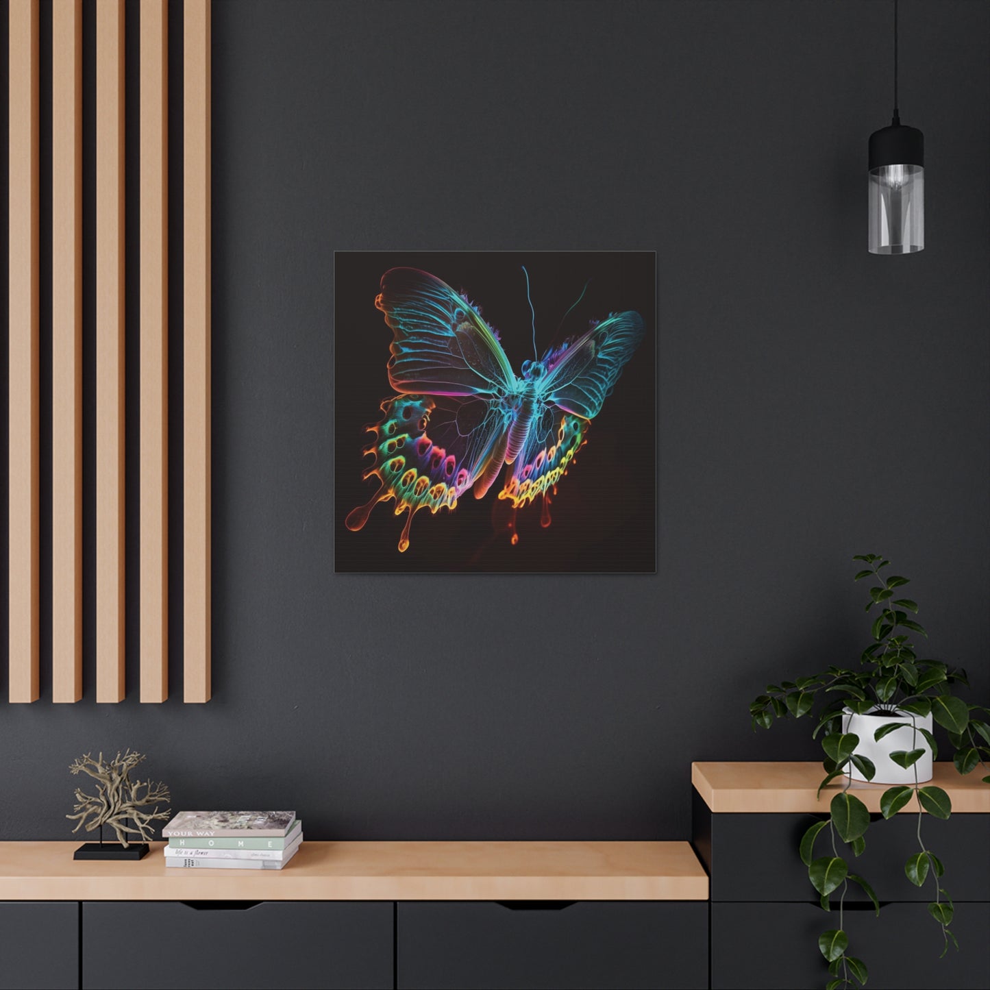 Canvas Gallery Wraps Thermal Butterfly 2