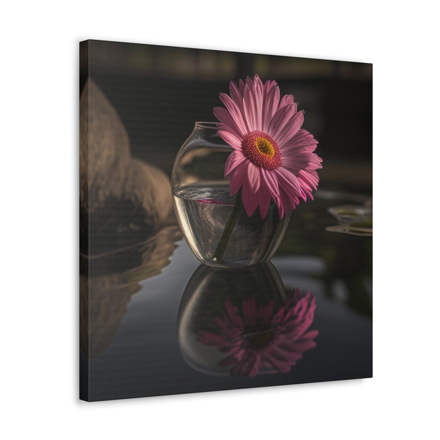 Canvas Gallery Wraps Pink Daisy 2