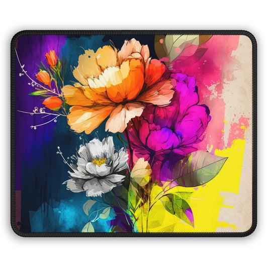 Gaming Mouse Pad  Bright Spring Flowers 4