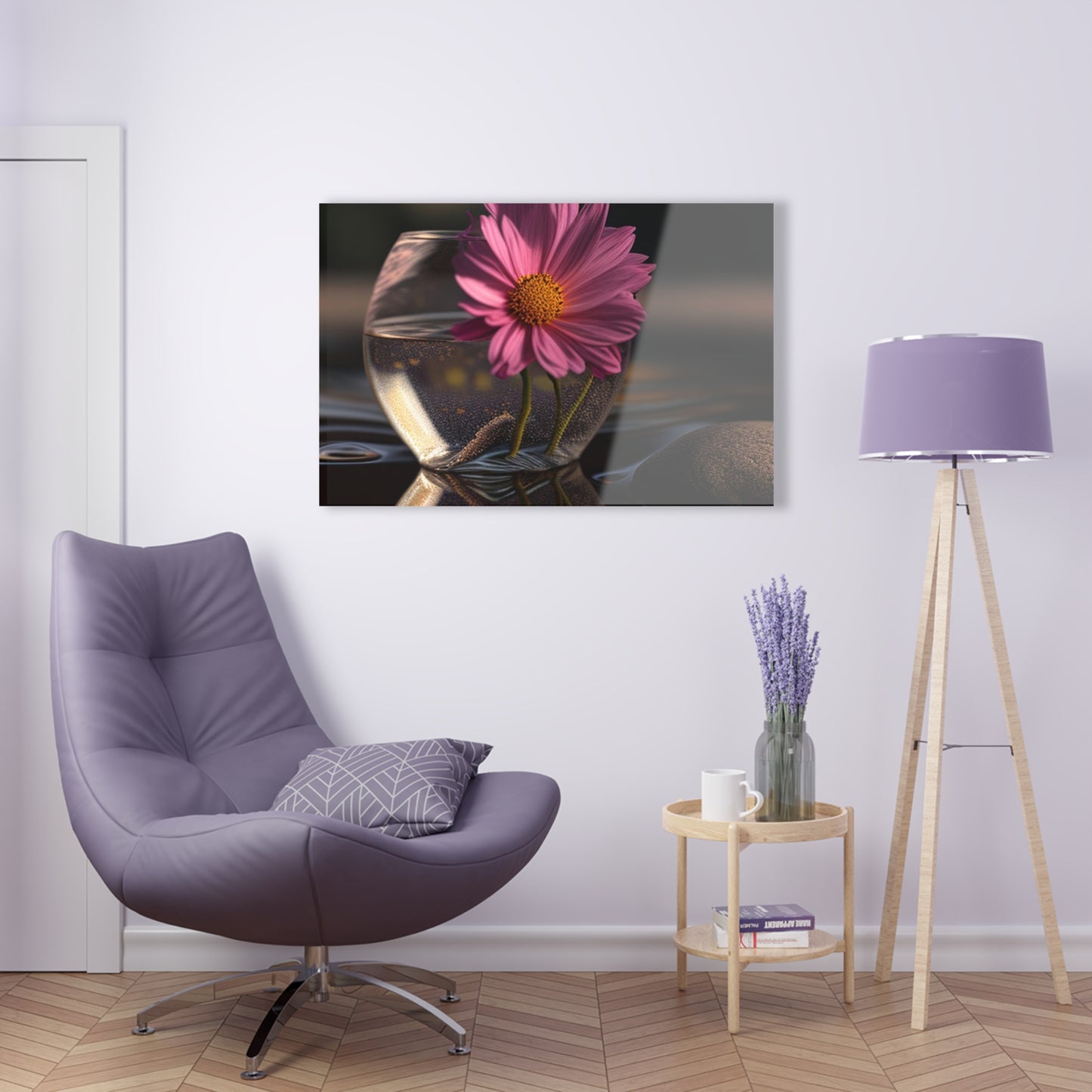 Acrylic Prints Pink Daisy 4