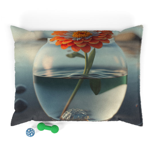 Pet Bed Orange Zinnia 3