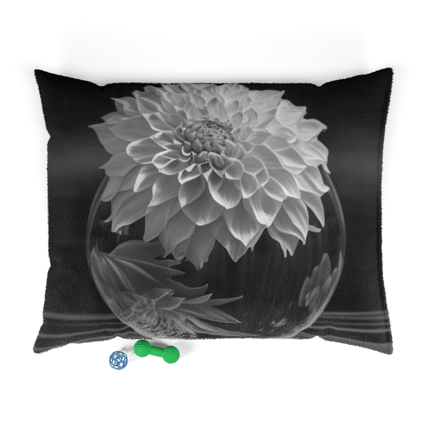 Pet Bed White Dahlia 1