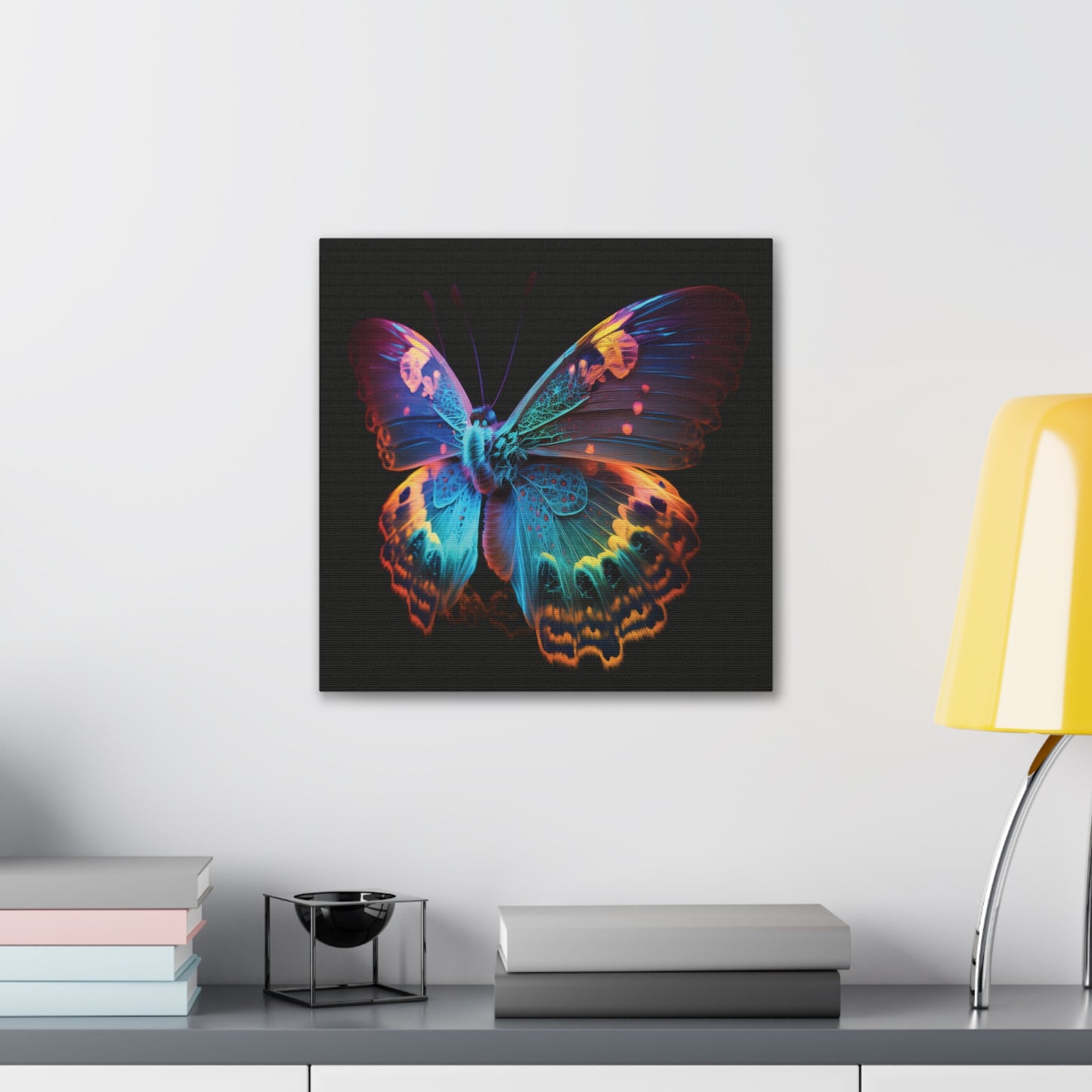 Canvas Gallery Wraps Raw Hyper Color Butterfly 4