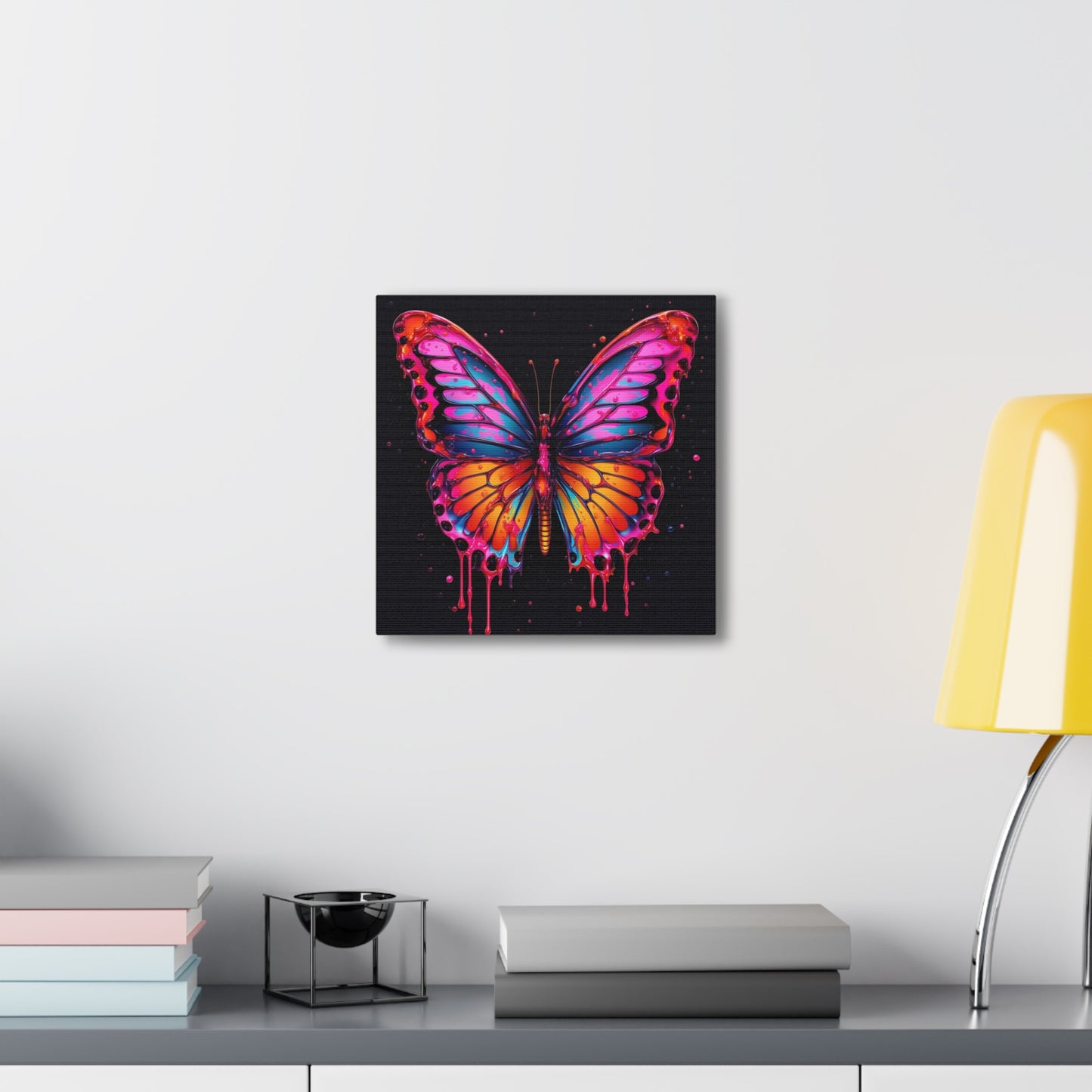 Canvas Gallery Wraps Pink Butterfly Flair 1