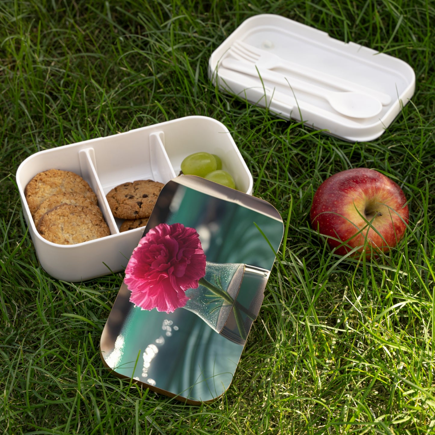 Bento Lunch Box Carnation 4