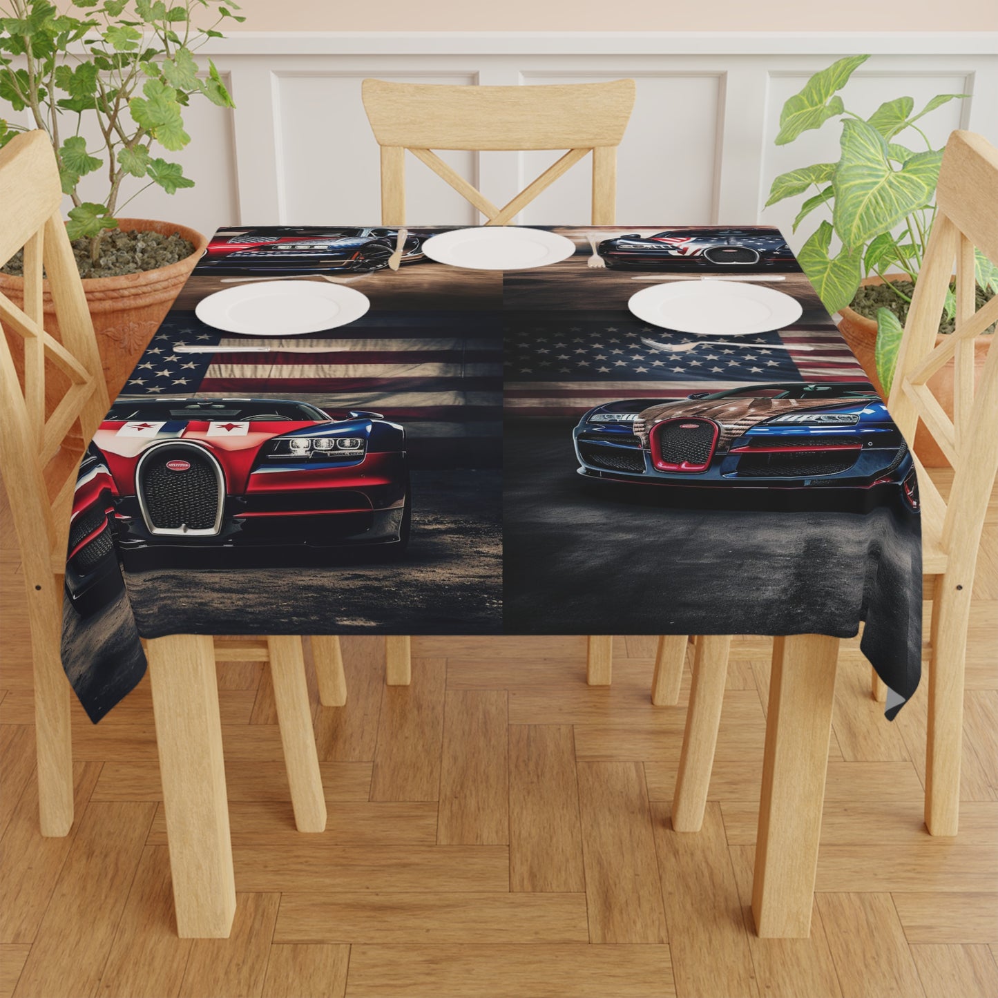 Tablecloth Bugatti American Flag 5