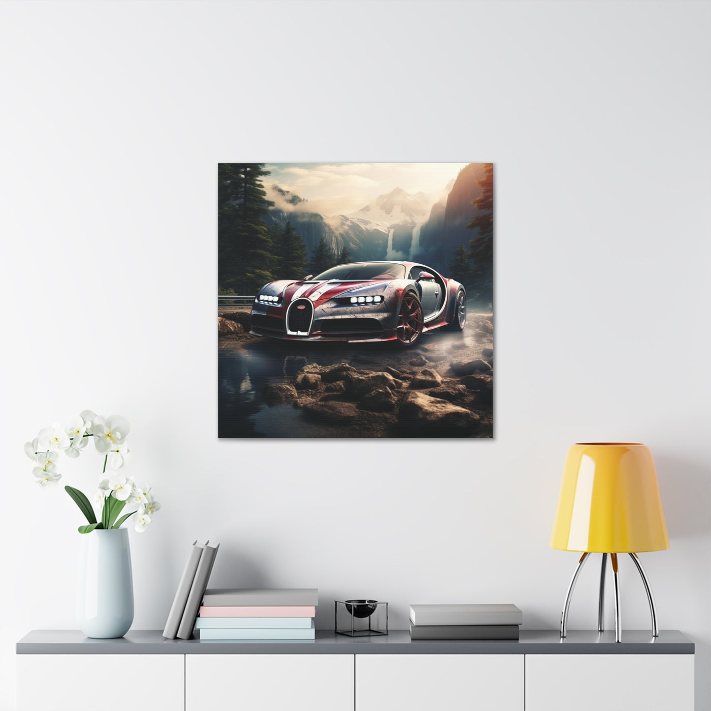 Canvas Gallery Wraps Bugatti Waterfall 4