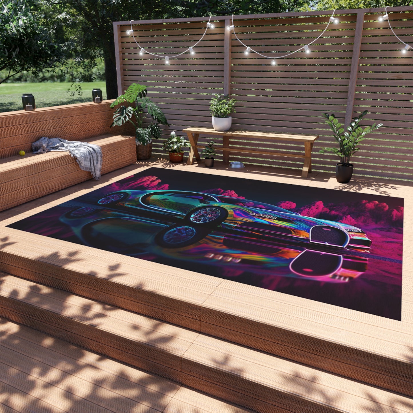 Outdoor Rug  Florescent Bugatti Flair 2