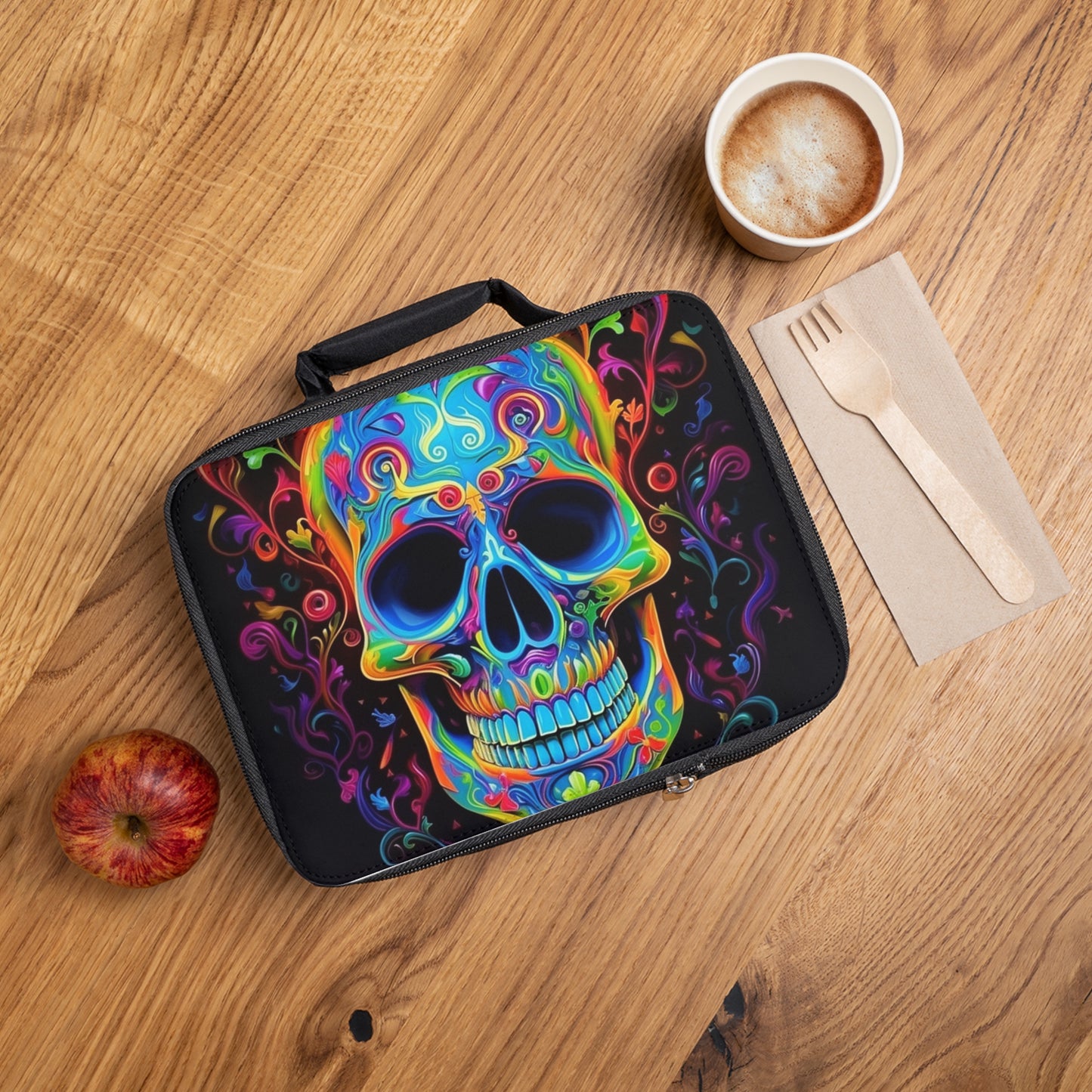 Lunch Bag Macro Skull Color 4