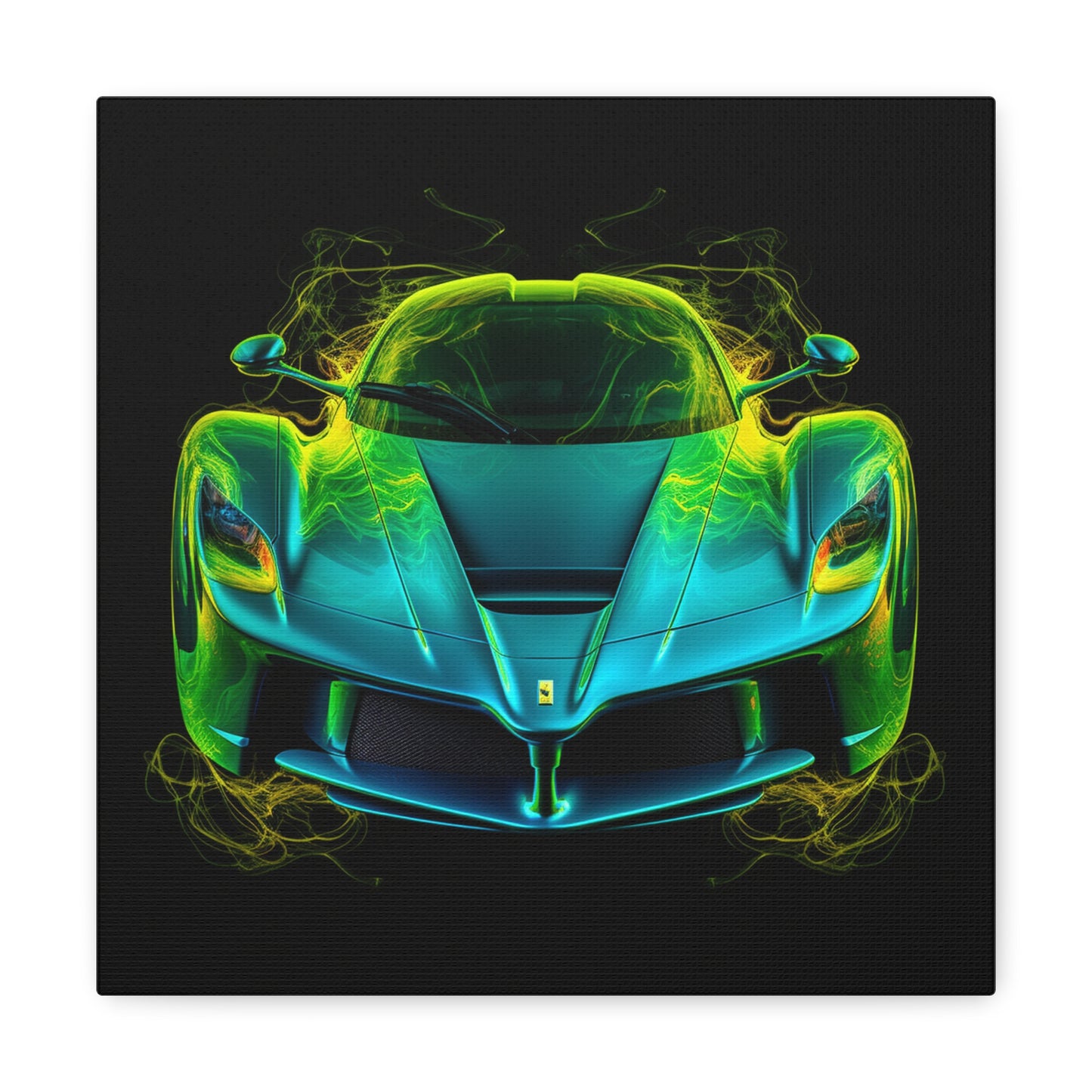 Canvas Gallery Wraps Ferrari Neon 2