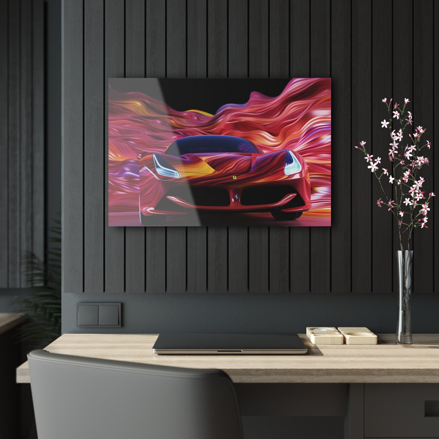 Acrylic Prints Ferrari Water Fusion 3